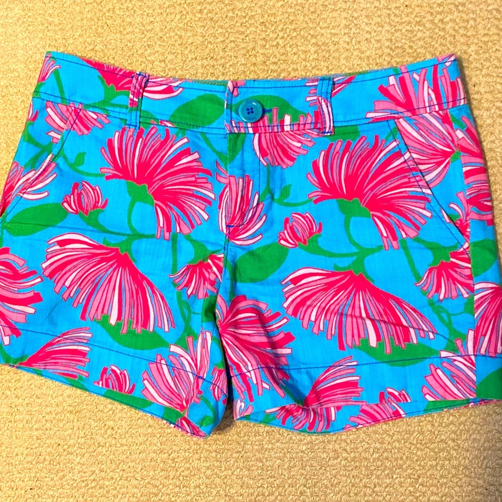 Lilly Pulitzer palm shorts